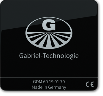 Gabriel-Chip GDM 60/70 schwarz